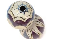 Unique Sculptural Vase by Frank Matranga