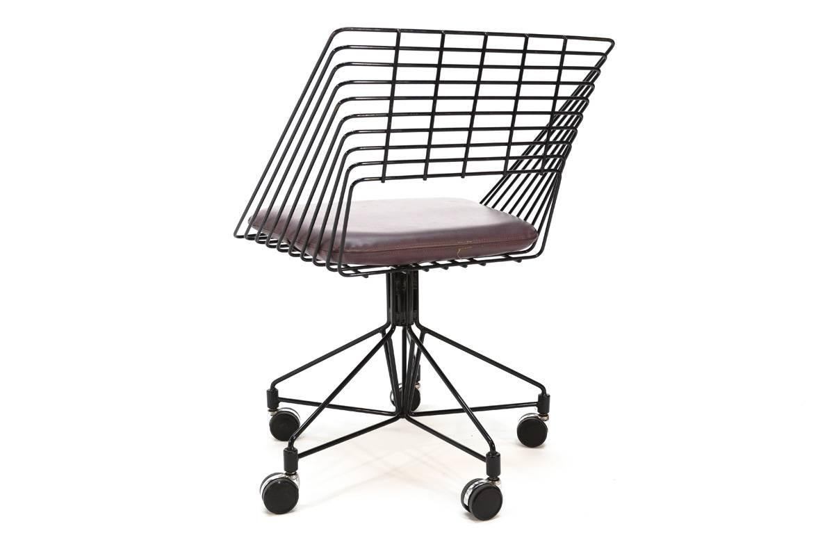 wire study chair