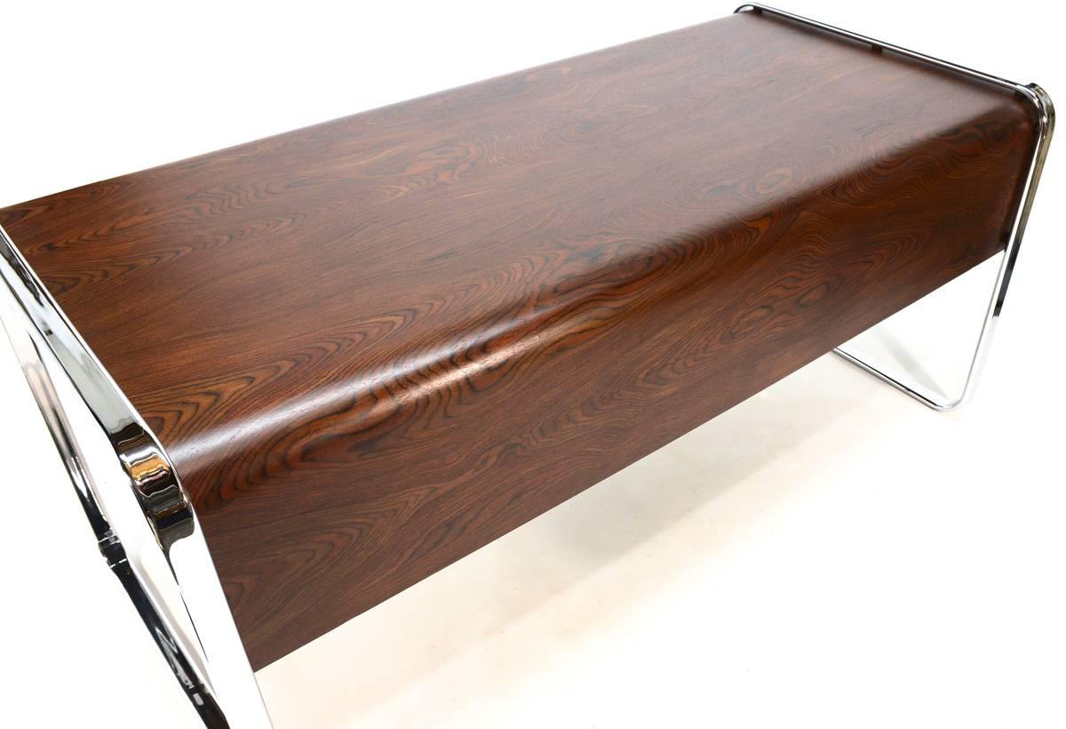 20th Century Zebrawood Desk by Peter Protzman for Herman Miller