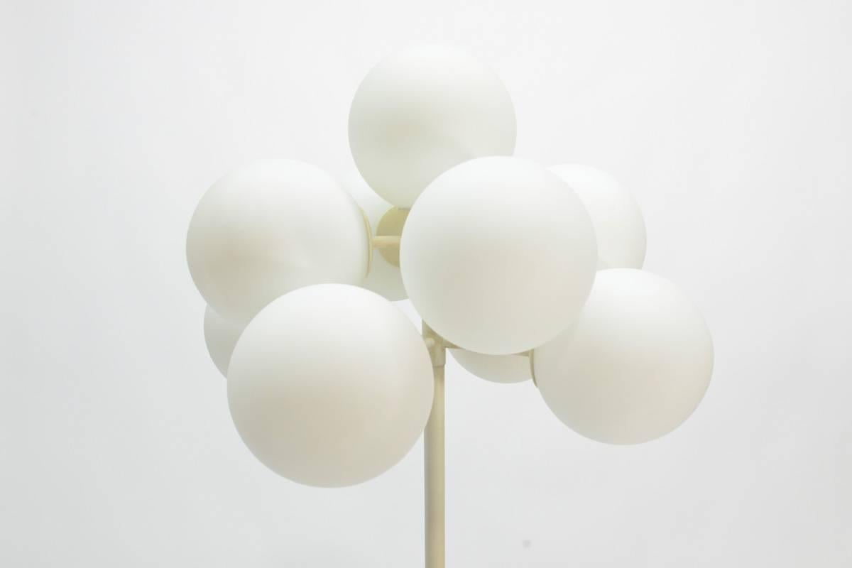 Tulip Floor Lamp with Frosted Globes by Temde Leuchten 1
