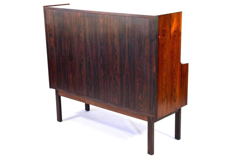 Rosewood Secretary Desk by Arne Wahl Iversen at 1stdibs