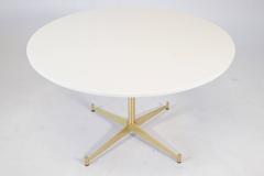 Rare Brass and Vitrolite Occasional Table by Paul McCobb for Directional