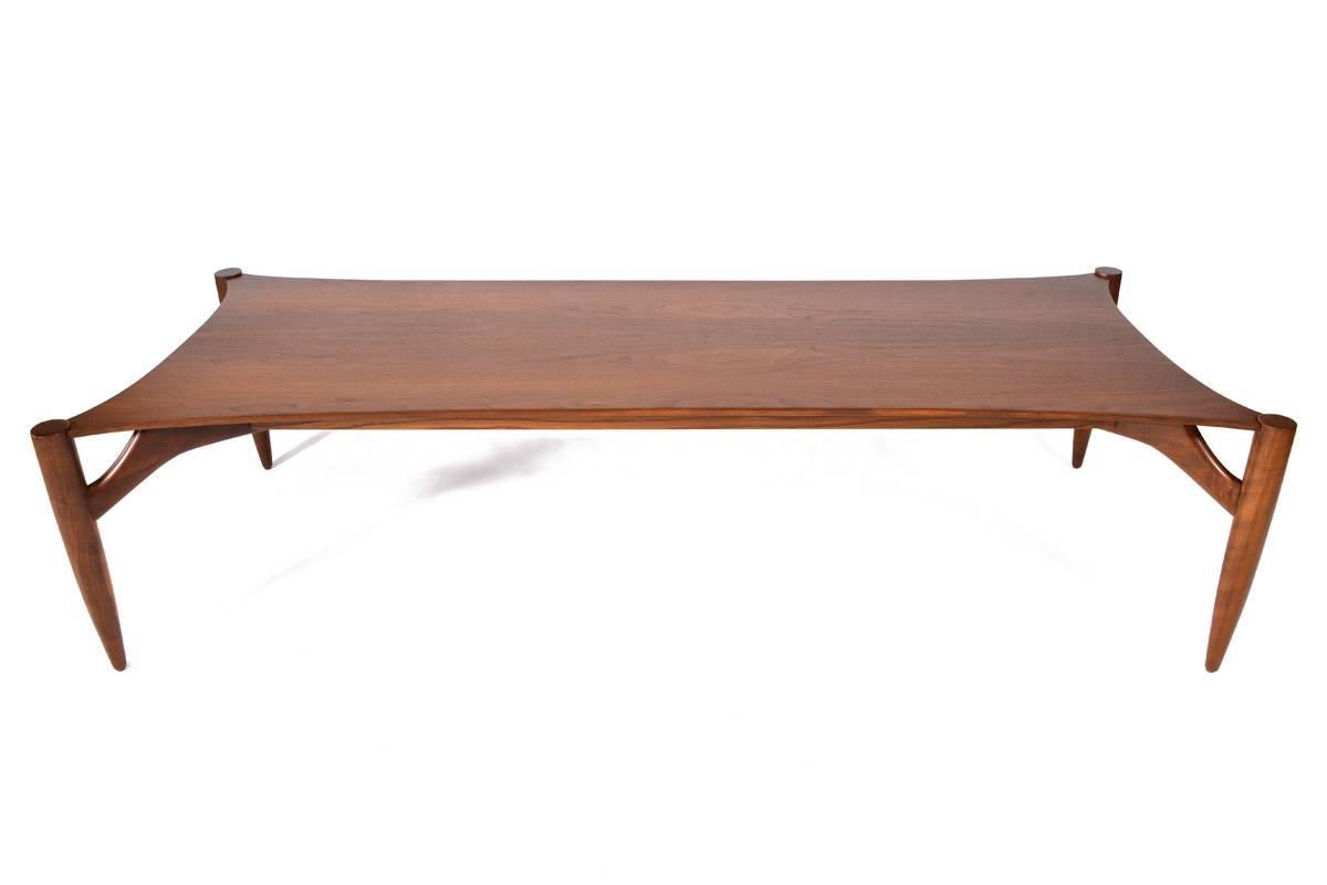 Very Rare Coffee Table by Greta Grossman In Excellent Condition For Sale In Long Beach, CA