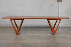 Teak Coffee Table by Kurt Ostervig for Jason Mobler