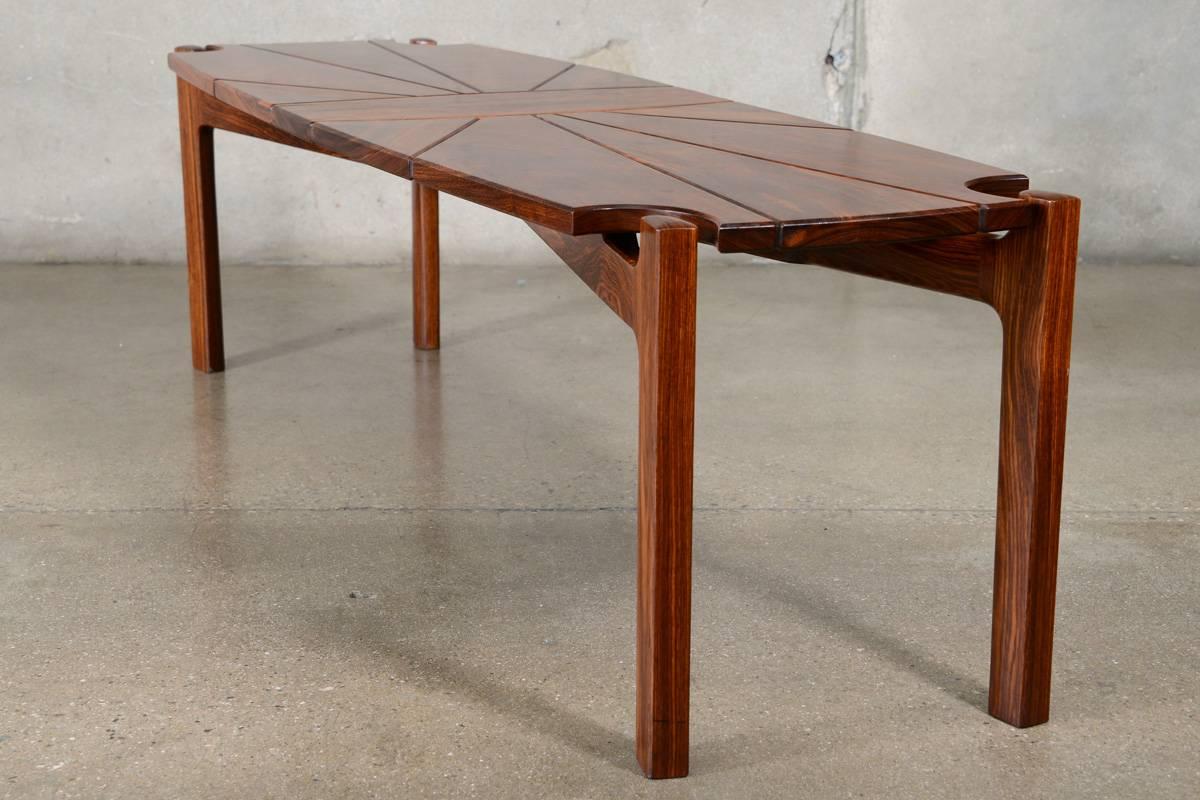 Bud Tullis Studio Craft Coffee Table In Good Condition In Long Beach, CA