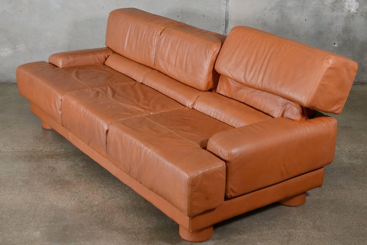 Leather Sofa by Percival Lafer 2