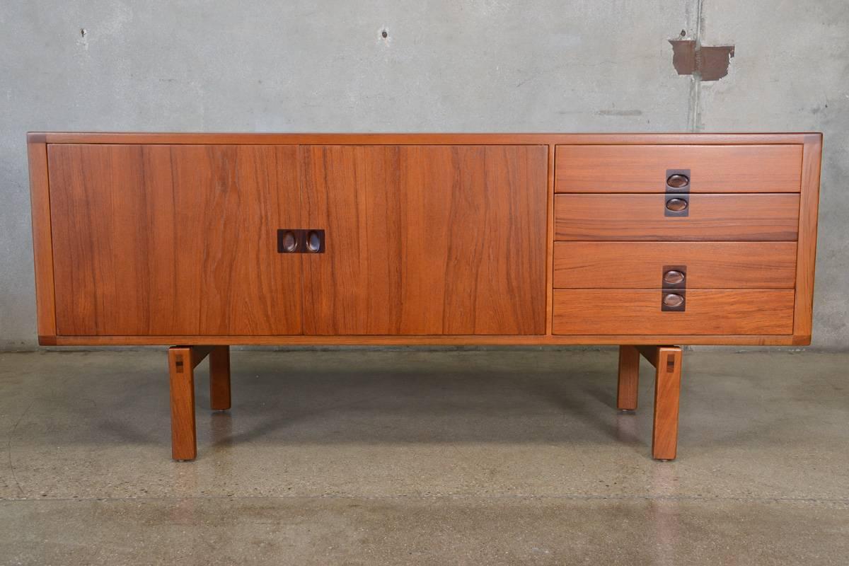 20th Century Teak Credenza by Lennart Bender for Ulferts For Sale