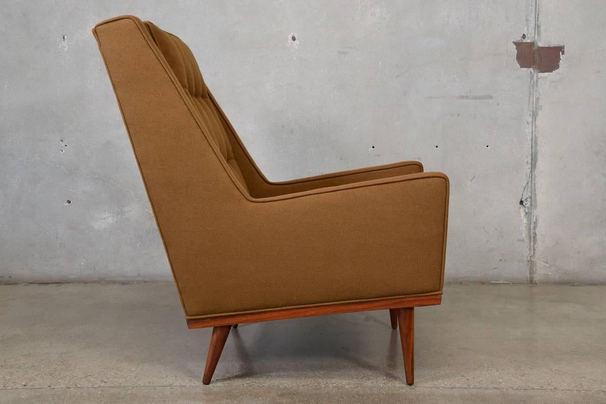Milo Baughman 'Articulate Seating' Lounge Chair In Good Condition For Sale In Long Beach, CA