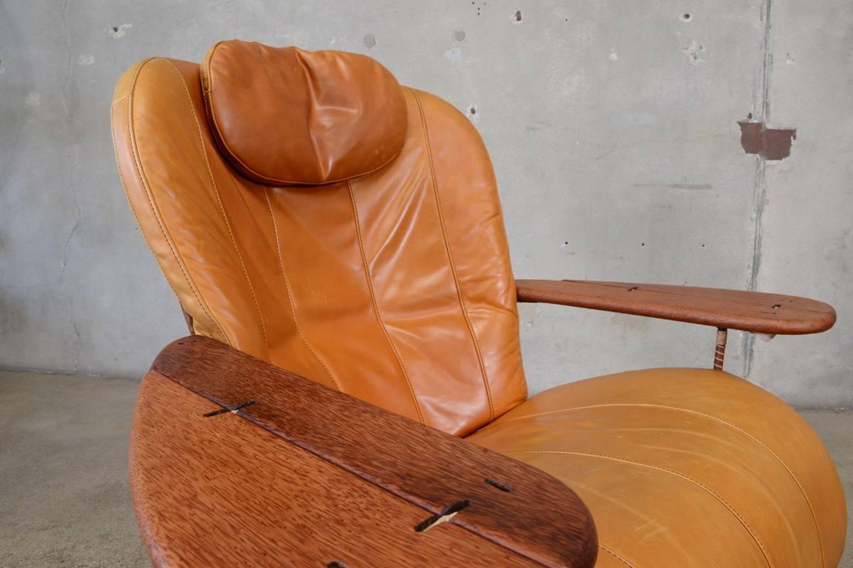 Pacific Green Havana Lounge Chair In Good Condition In Long Beach, CA