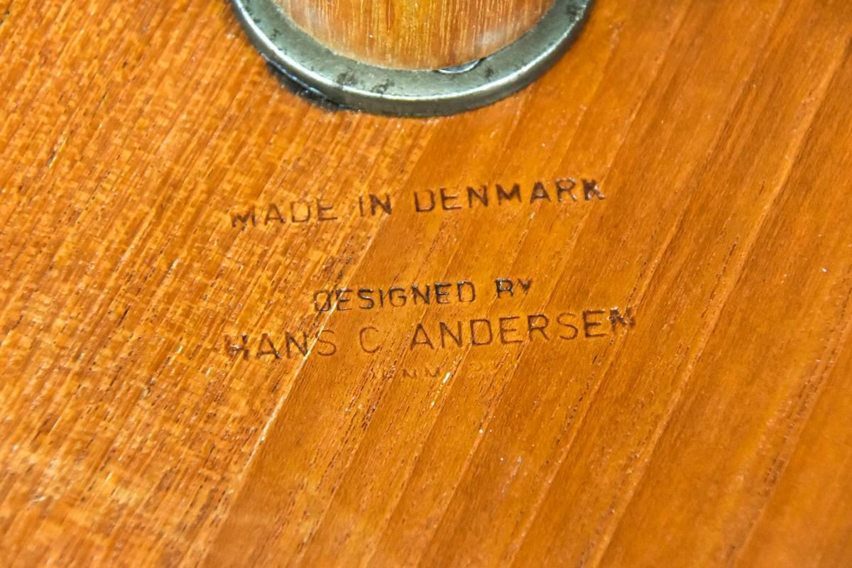 Hans C. Andersen Teak Side Table 1