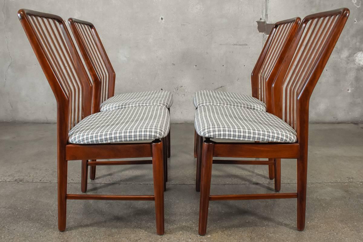 Mid-20th Century Set of Four Dining Chairs by Svend A. Madsen for Moreddi For Sale