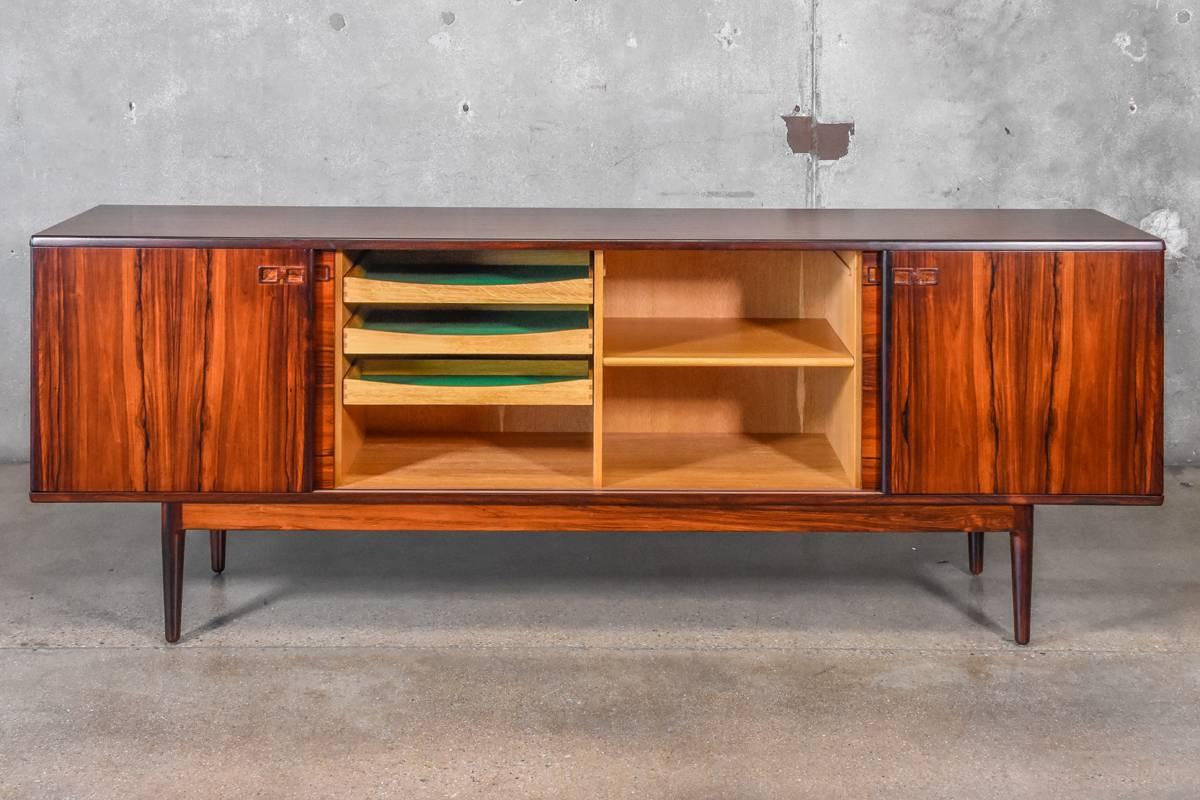 Large Rosewood Credenza by Christian Linneberg 3