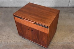 Single Walnut Nightstand by John Kapel for Glenn of California