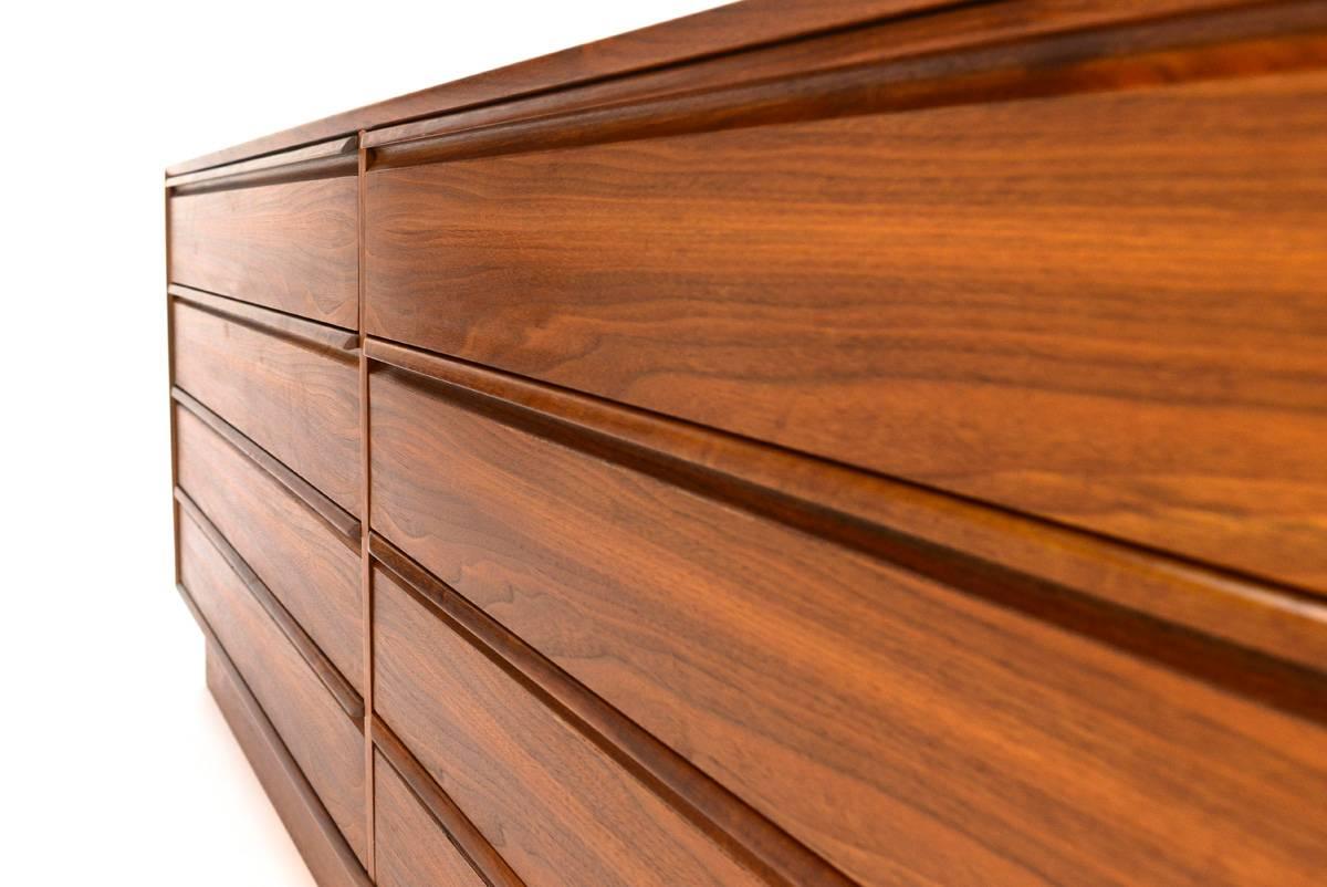 Late 20th Century Teak Eight-Drawer Dresser by Westnofa