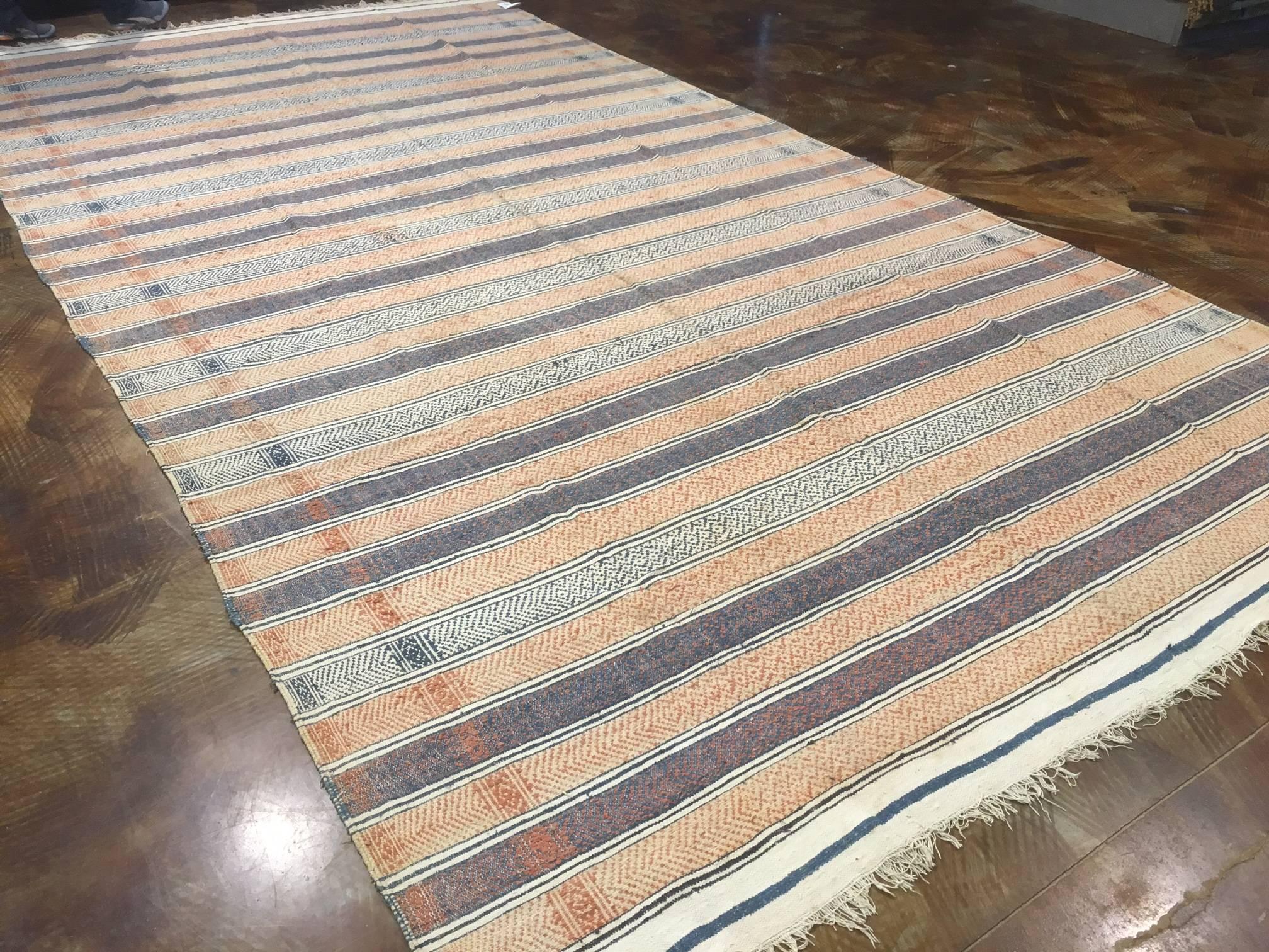 20th Century Persian Flat-Weave Cotton Kelim 3