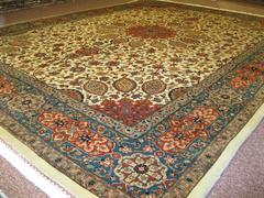 Persian Tabriz Shiek Safi 20th Century Oriental Rug