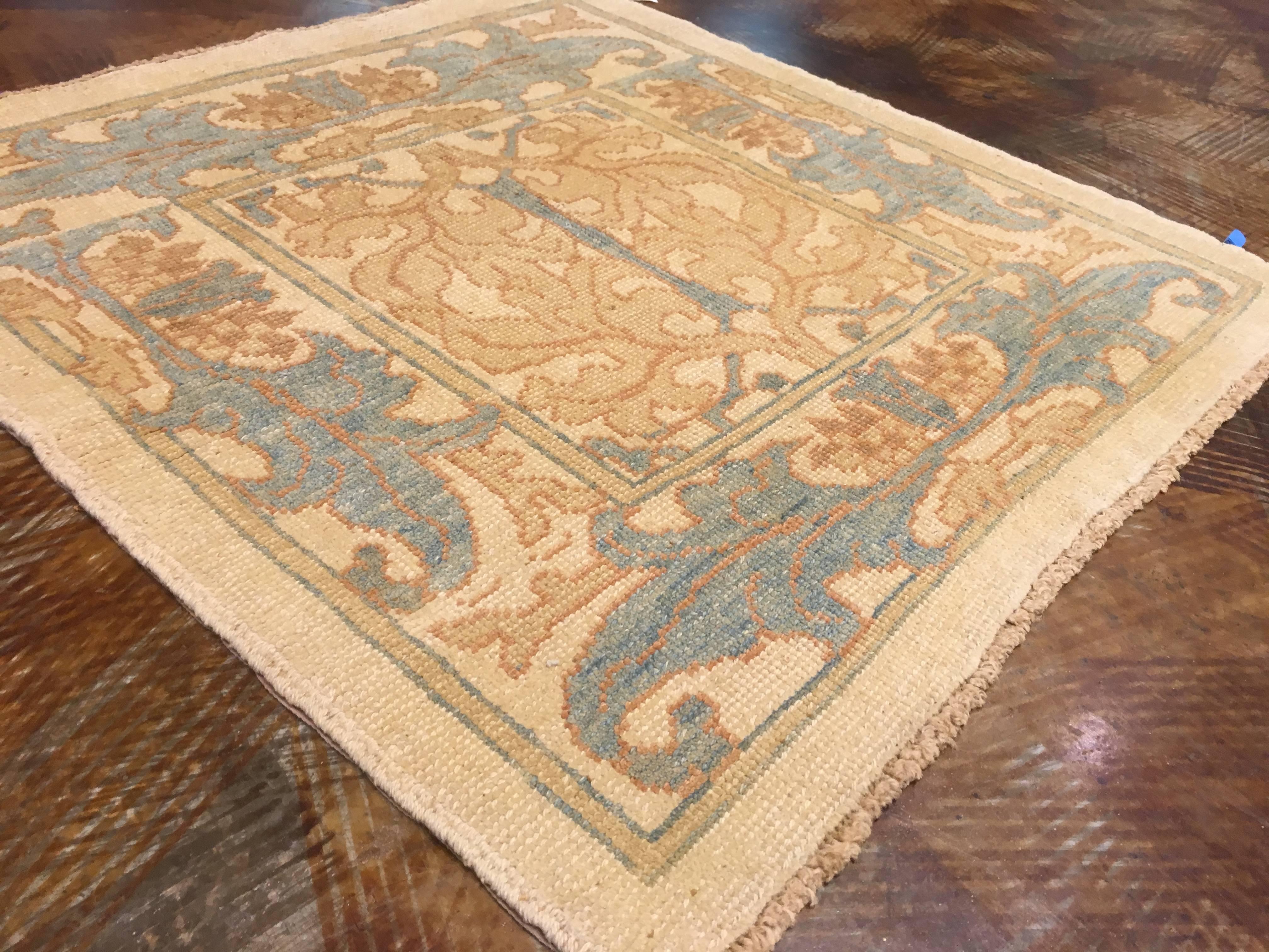 Arts and Crafts Donegal William Morris 21st Century Oriental Rug For Sale