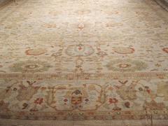 Persian Sultanabad "Ziegler Mahal" 21st Century Palace Size Square Oriental Rug
