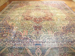 Persian Kerman Lavar First Quarter of the 20th Century Oriental Rug