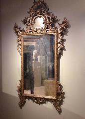 18th Century Venetian Mecca Giltwood Mirror