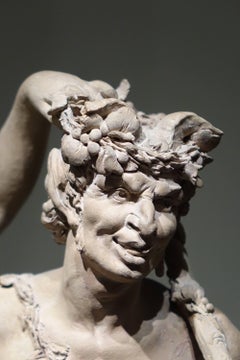 Bacchanal Terracotta after Clodion, circa 1850