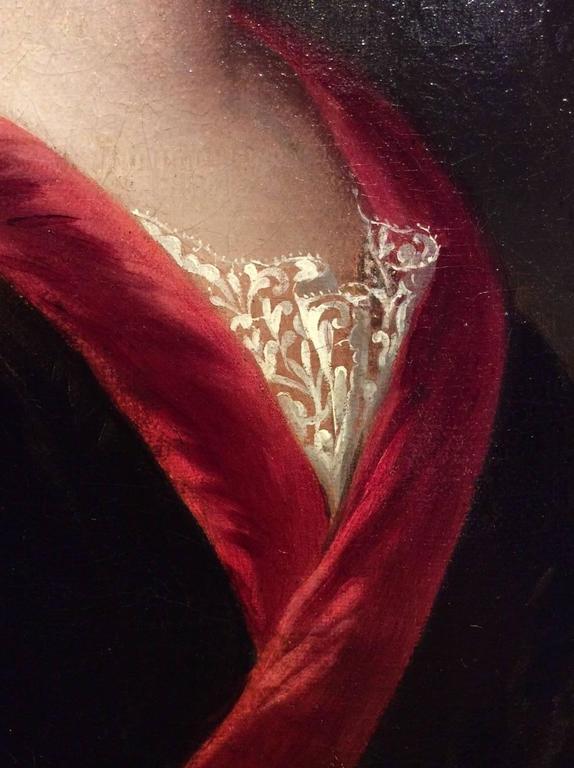 Portrait of Marie Francoise de Bournonville, Duchess of Noailles, 17th