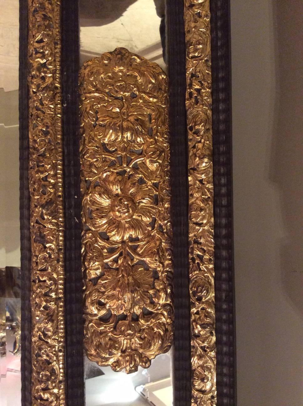 19th Century Large Mirror in the Style of Louis XIII, France, circa 1850 1