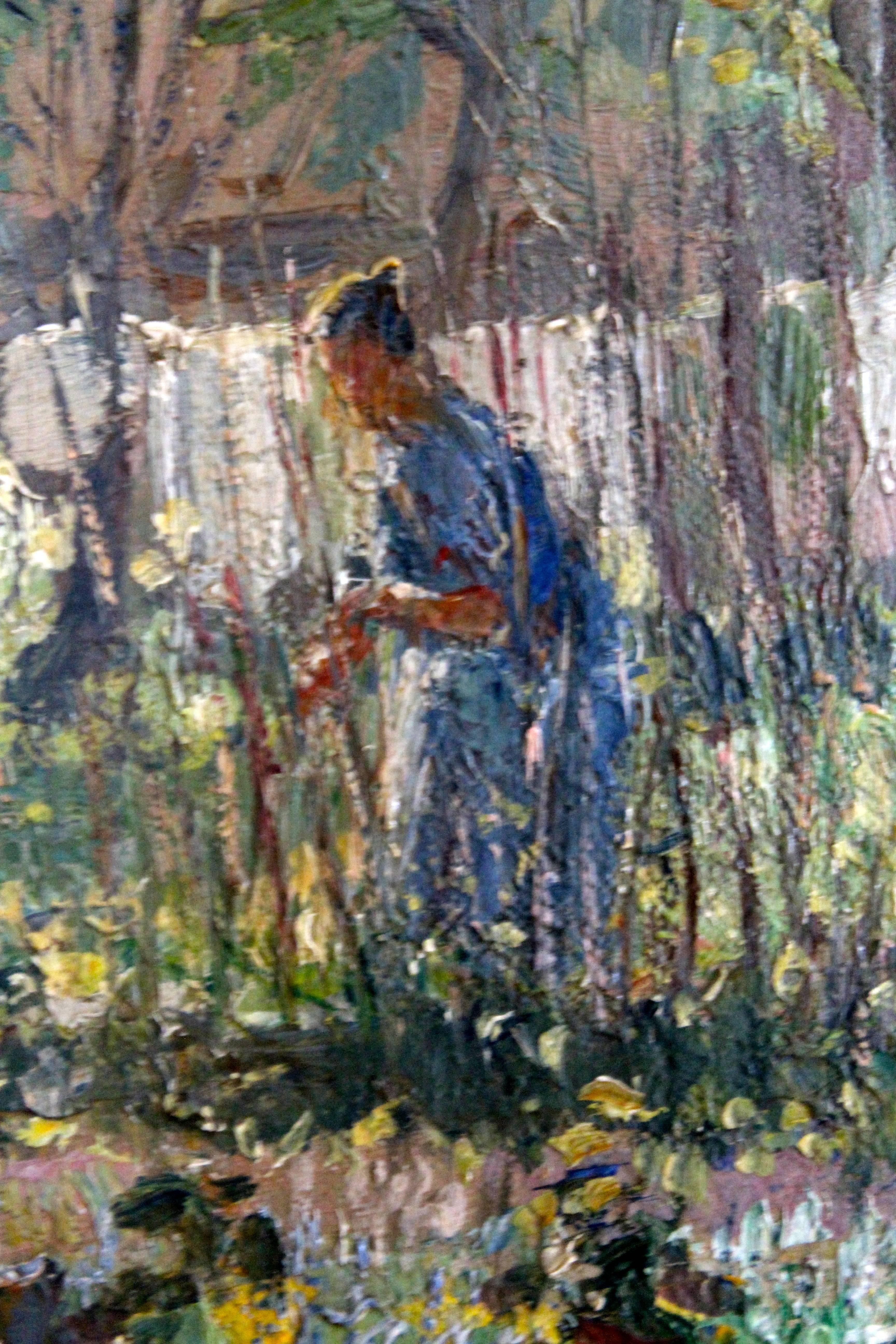 English Impressionist Oil Painting, C. Cundall, 1926