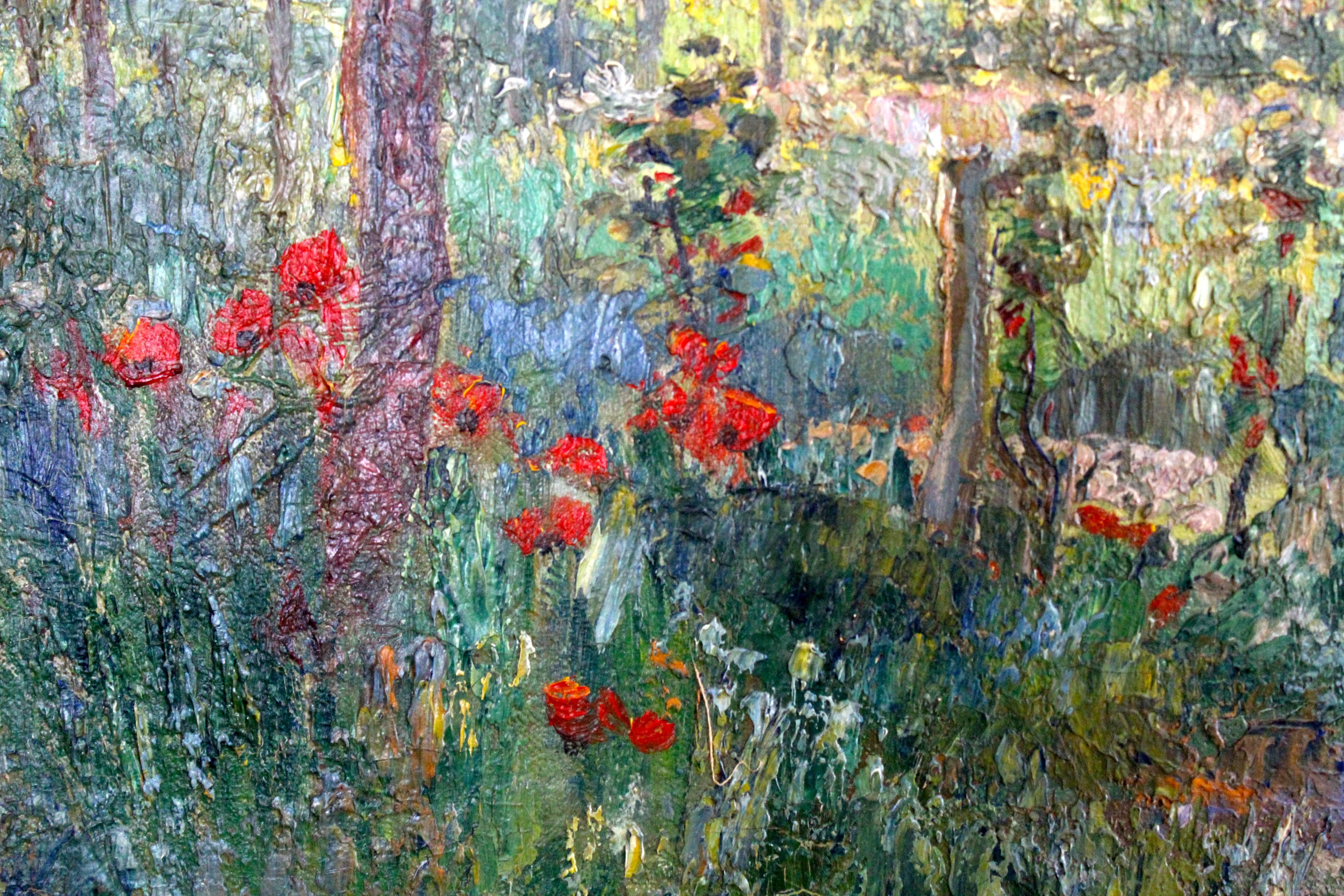 Painted Impressionist Oil Painting, C. Cundall, 1926