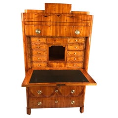 1820’s Biedermeier Fall Top Desk, Cherry