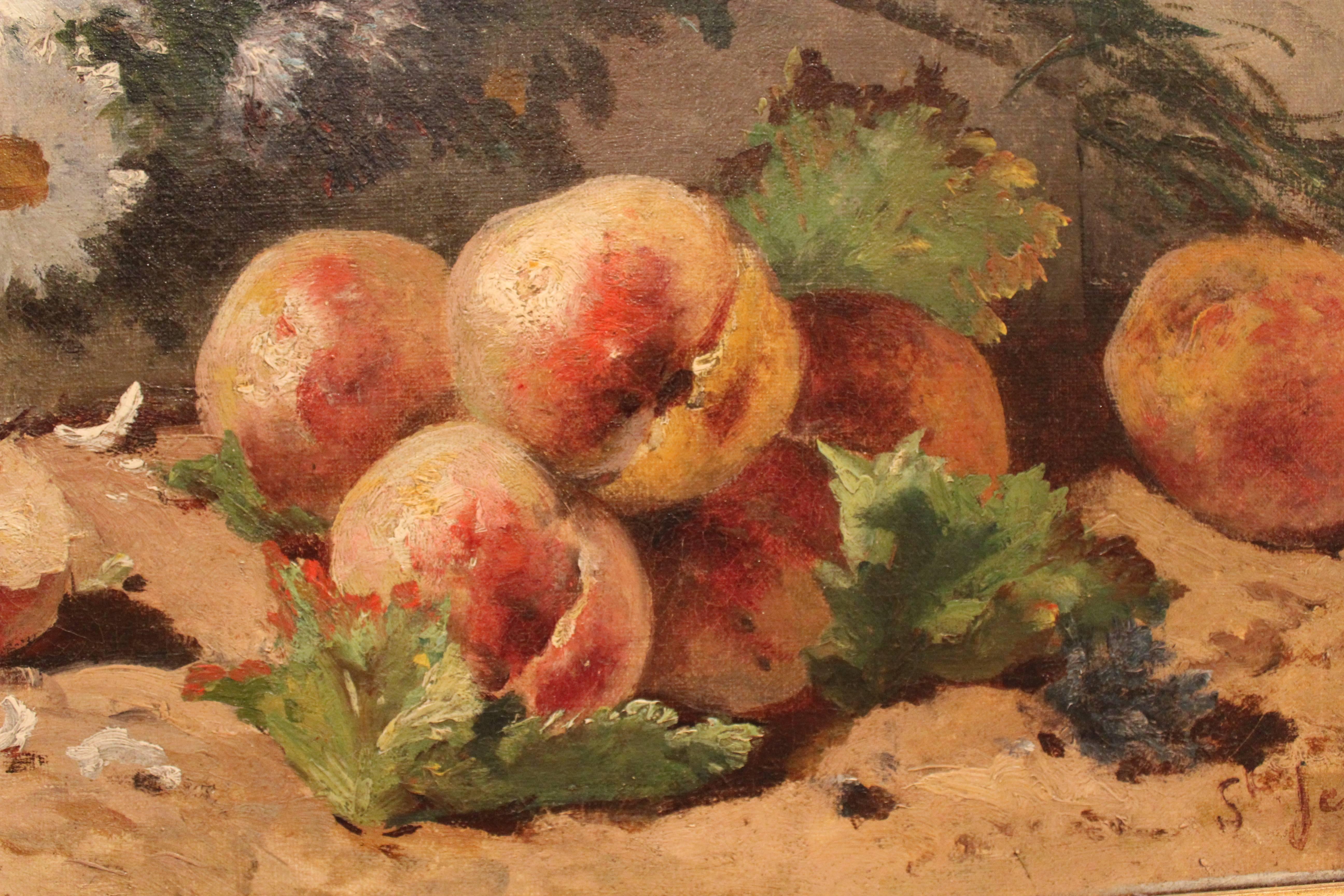 Painted 19th Century Still Life Painting