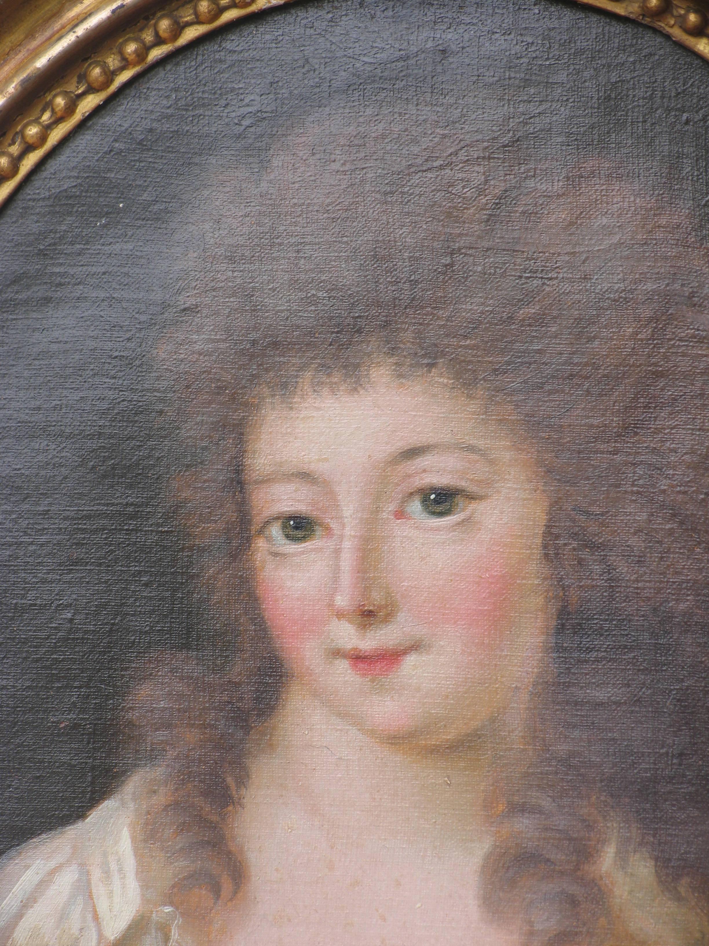 Rococo Pair of 18th Century Portraits