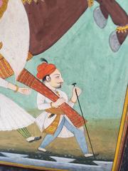 Indian Miniature Painting of Maharana Bhim Singh of Mewar