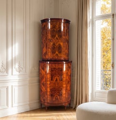 Antiker Louis-XVI-Eckschrank, Deutschland 1780