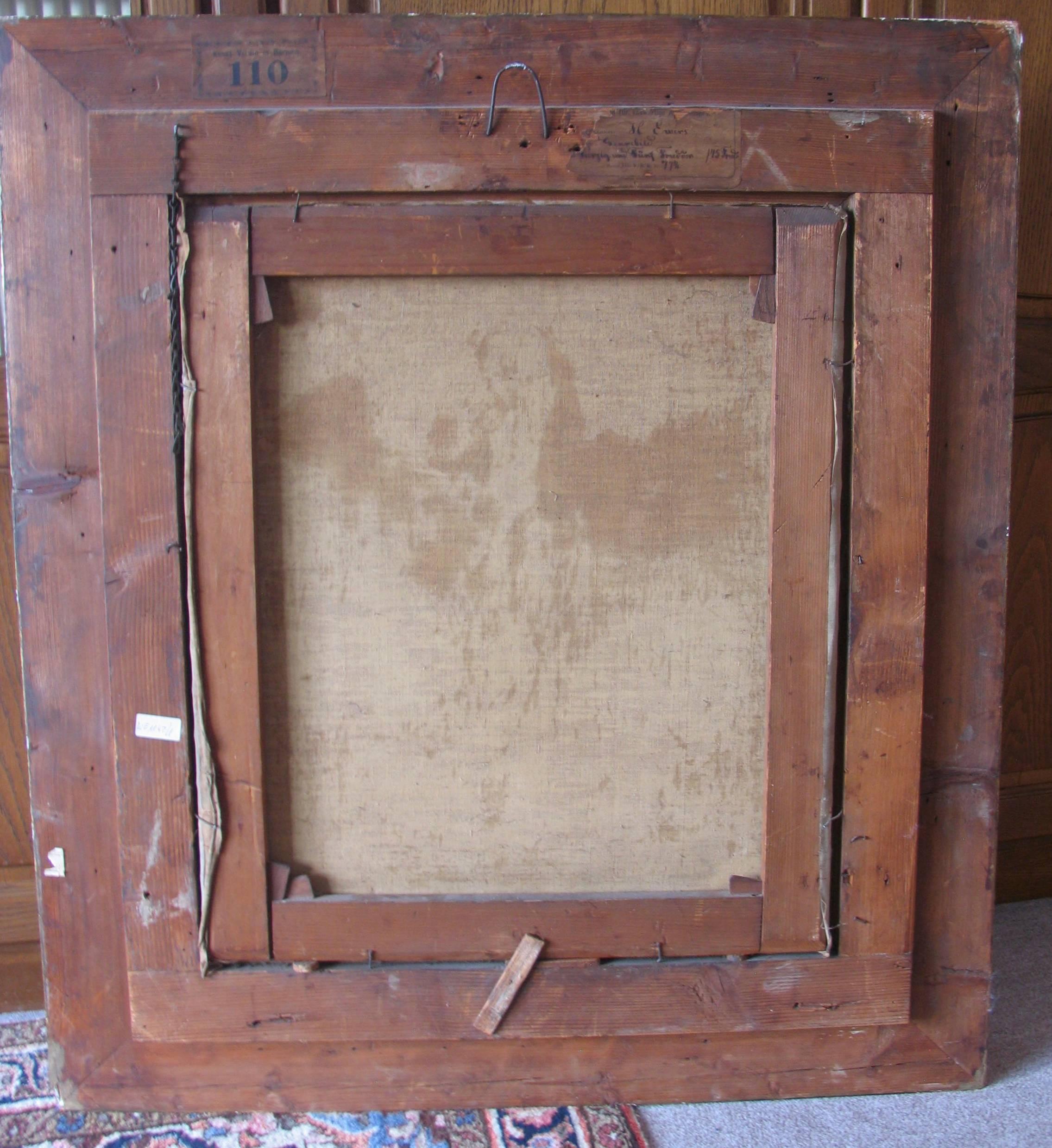 German 19th Century Painting by Heinrich Ewers For Sale
