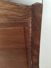 Biedermeier-Bett aus dem 19. Jahrhundert