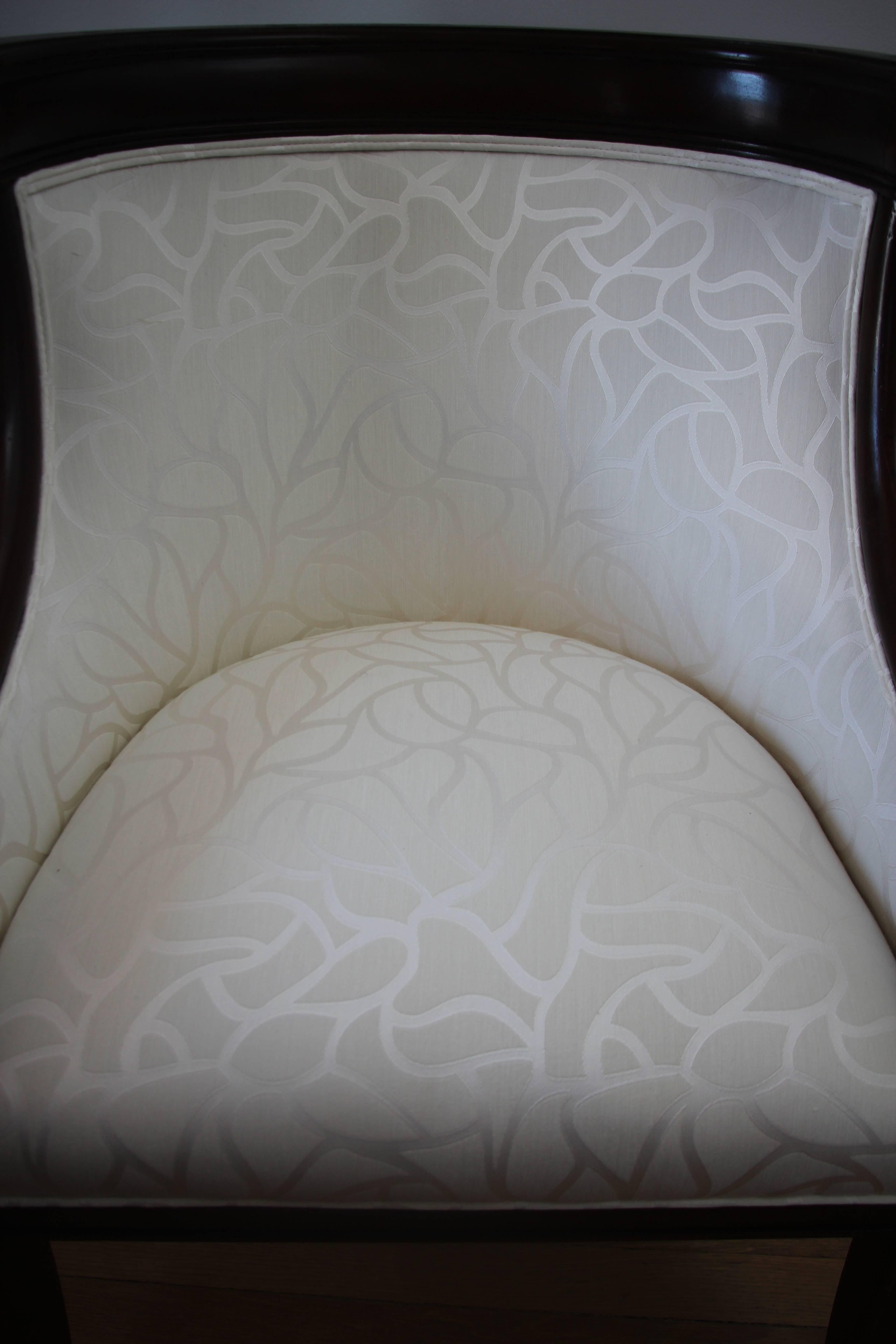 19th Century Empire Tub Armchair For Sale 1