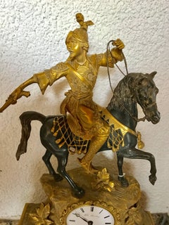 19th Century Mantel Piece Clock Signed Wilhelm Broecking