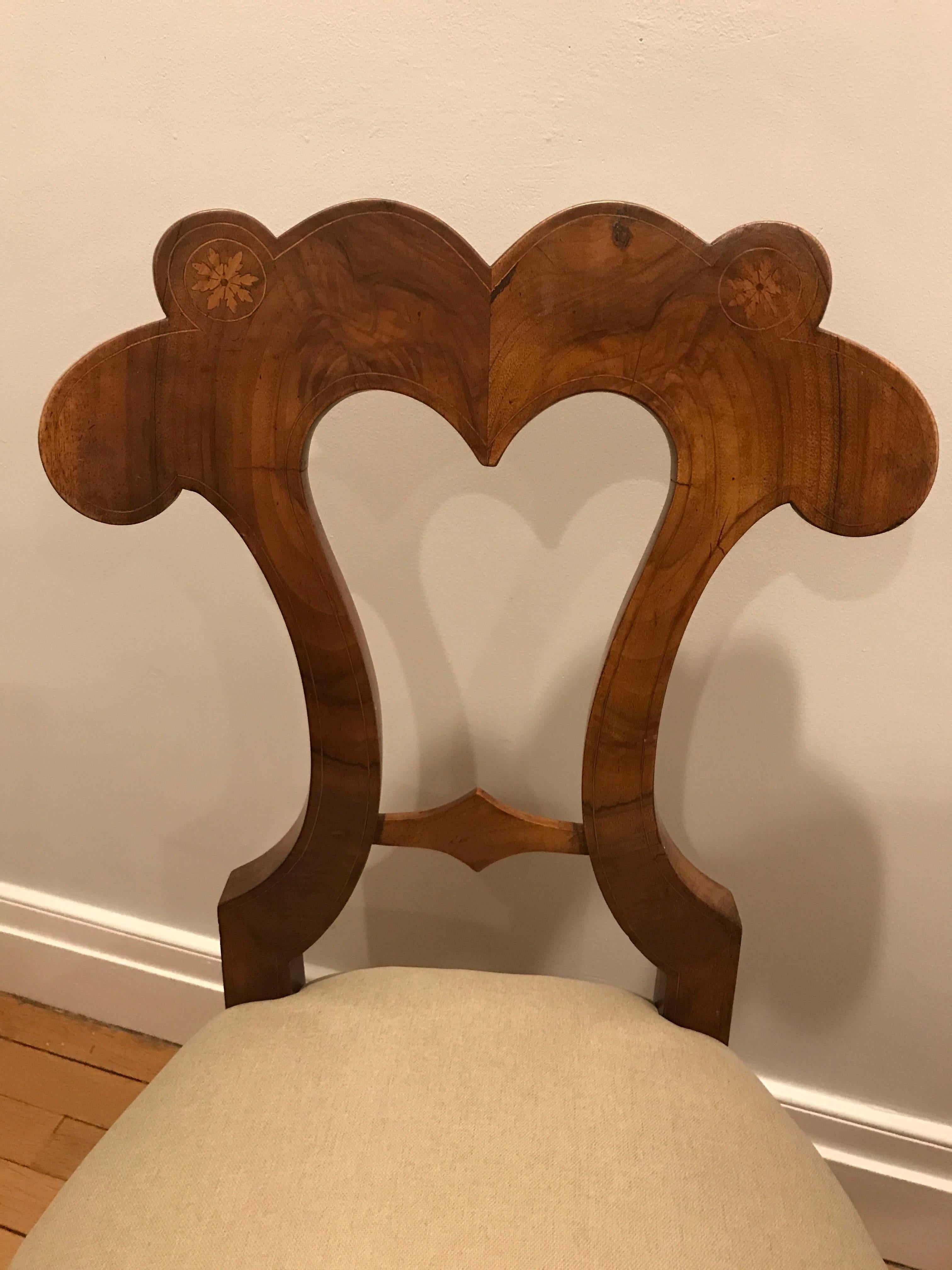 Set of Six Biedermeier Chairs, Austria 1810-20 In Good Condition In Belmont, MA