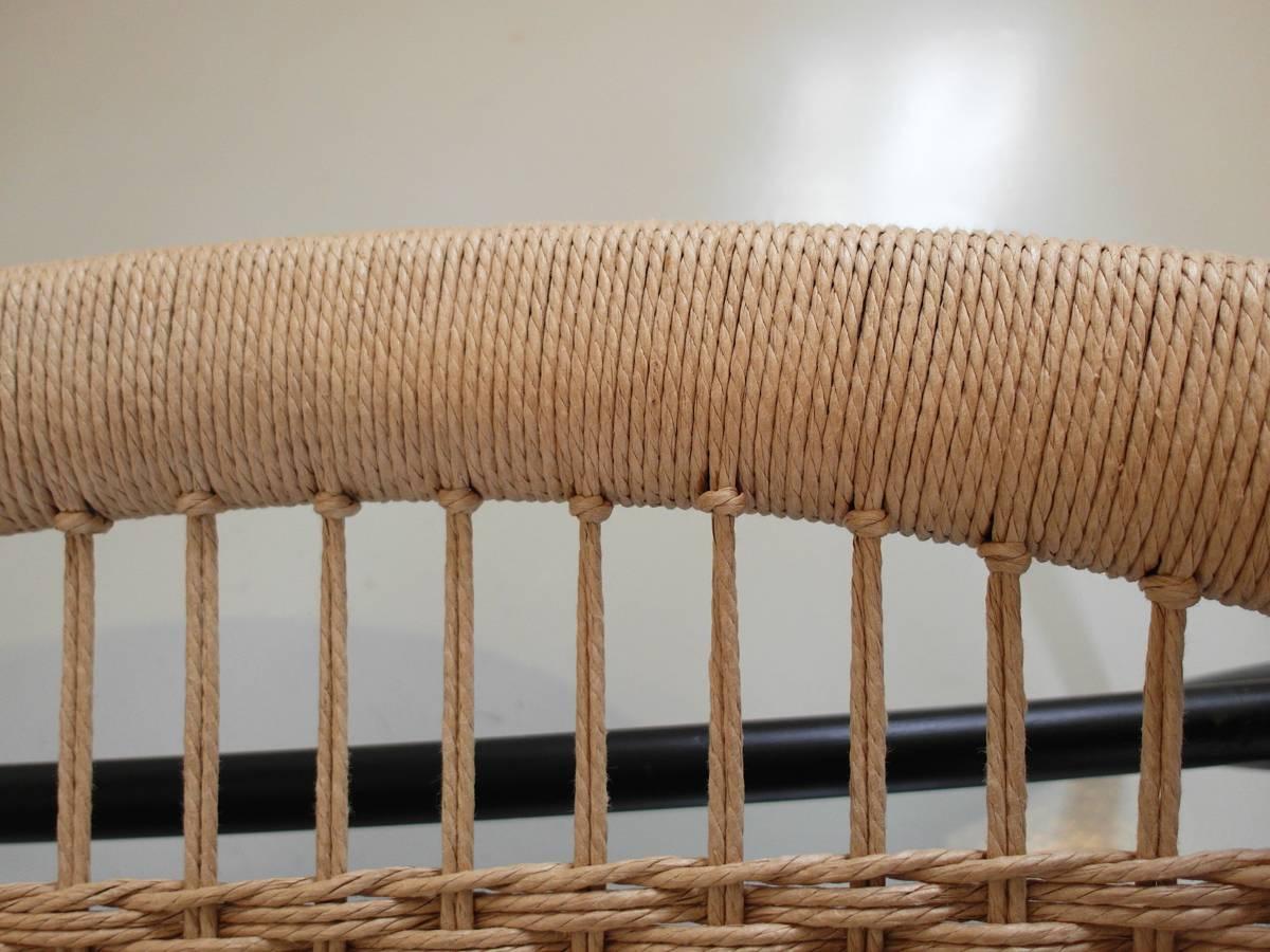 Mid-20th Century Illum Wikkelsø Easy Chair Ringstol Model 23 for Niels Eilersen, Denmark