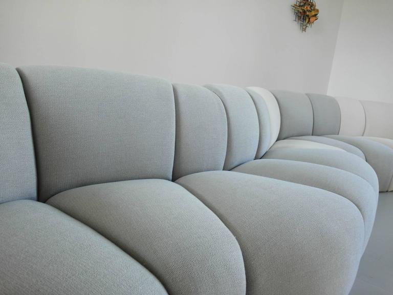 Exclusive Sectional Sofa Model 100 Mississippi by Artifort 17 Elements