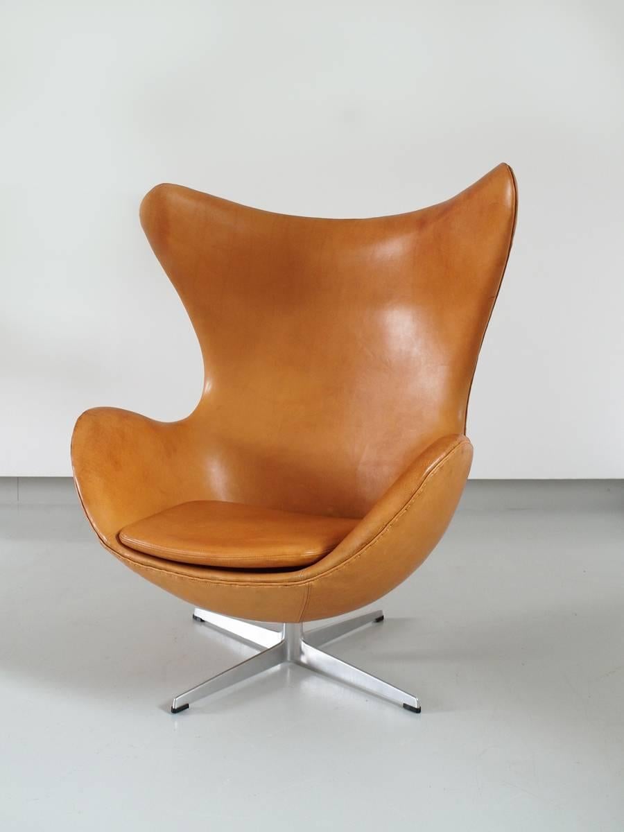 tan egg chair