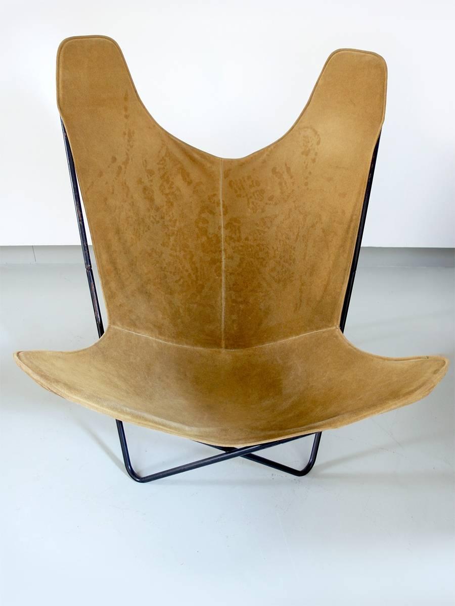 Butterfly Chair by Jorge Ferrari-Hardoy for Knoll In Good Condition In Woudrichem, NL