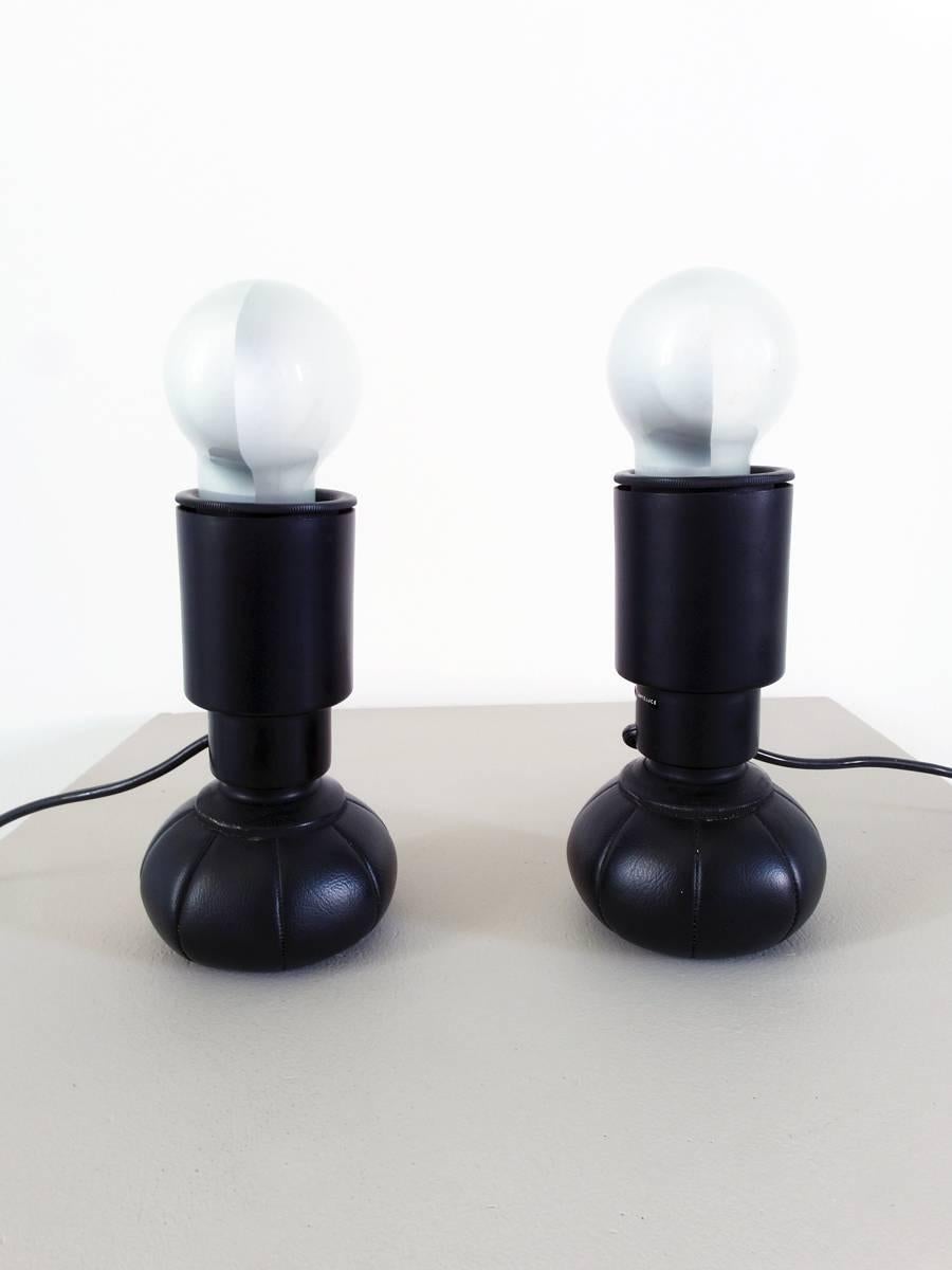 Gino Sarfatti Pair of Table Lamps 600g for Arteluce, Italy, 1966 In Excellent Condition In Woudrichem, NL
