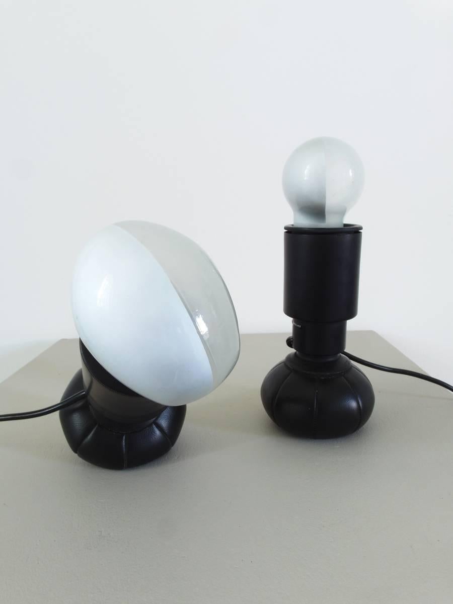 Mid-20th Century Gino Sarfatti Pair of Table Lamps 600g for Arteluce, Italy, 1966