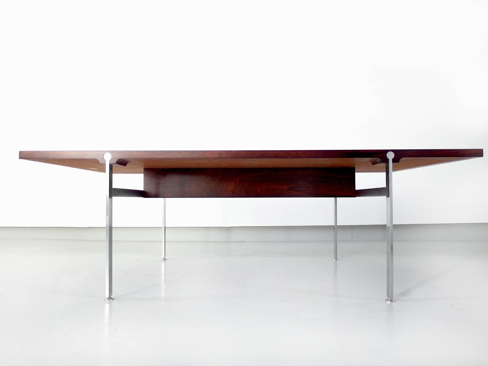 Sofa Table by Illum Wikkelsø for Søren Willadsen Møbelfabrik, Denmark, 1960s 1