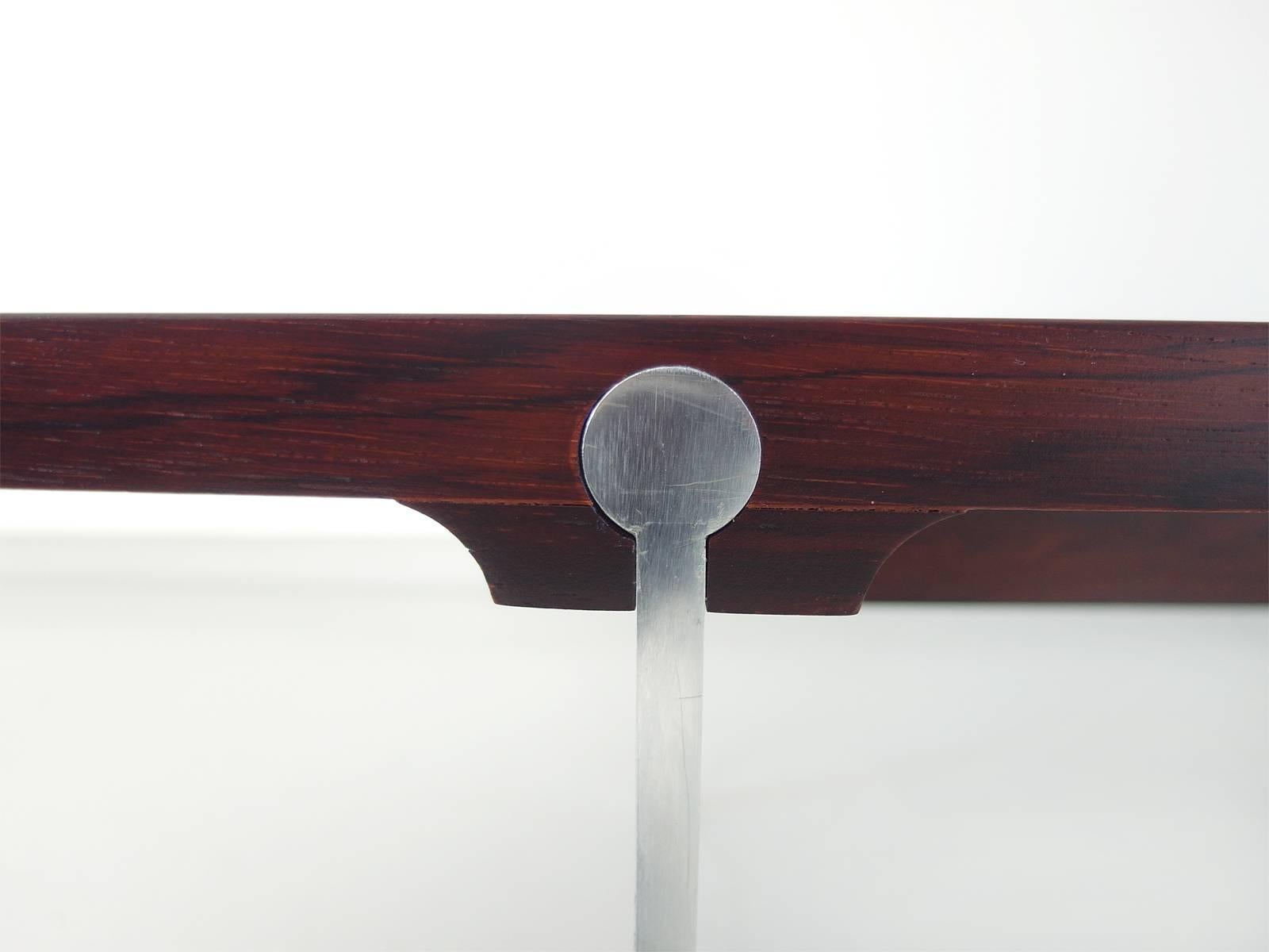 Wood Sofa Table by Illum Wikkelsø for Søren Willadsen Møbelfabrik, Denmark, 1960s