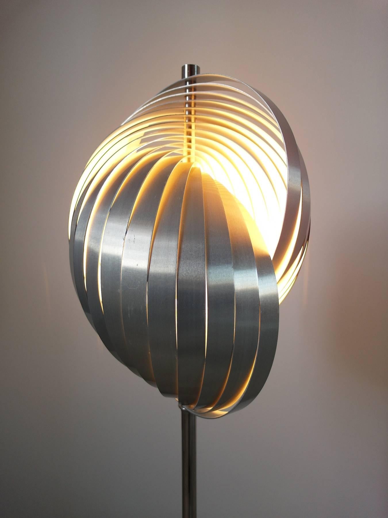 Floor Lamp by Henri Mathieu, France, 1970 In Excellent Condition In Woudrichem, NL