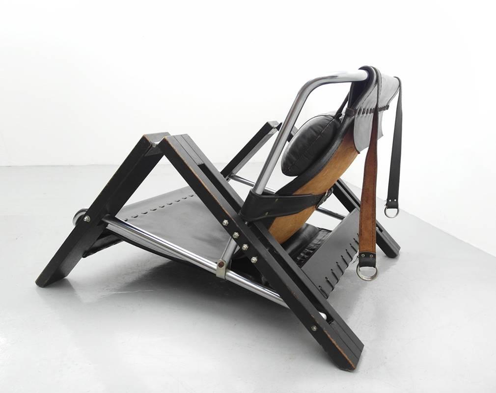 Dutch Sonja Wasseur Grasshopper Lounge Chair For Sale