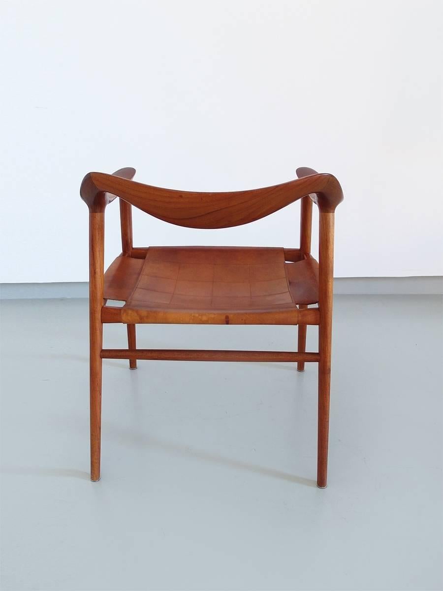 Pair of Radstad and Relling Bambi Armchair by Gustav Bahus, Norway, 1954 In Good Condition In Woudrichem, NL